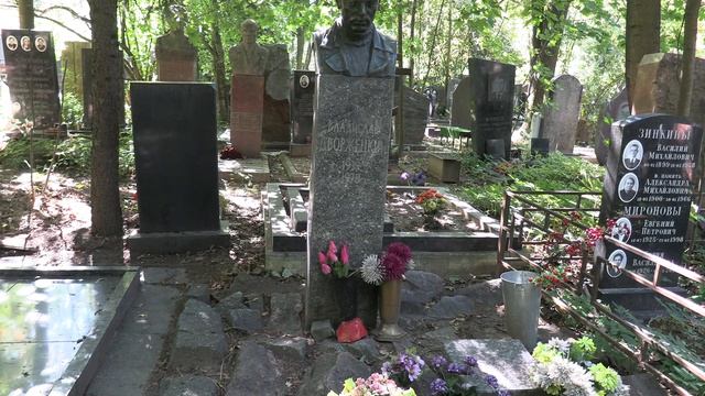 Седьмая летняя прогулка по Кунцевскому кладбищу 23 августа 2026 года.
