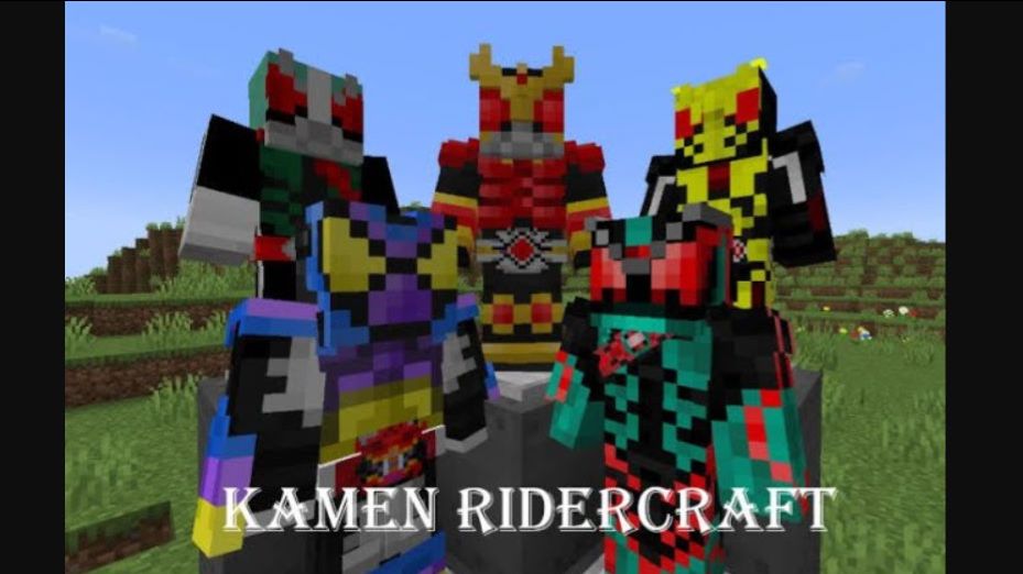 Краткий Обзор мода Kamen Ridercraft