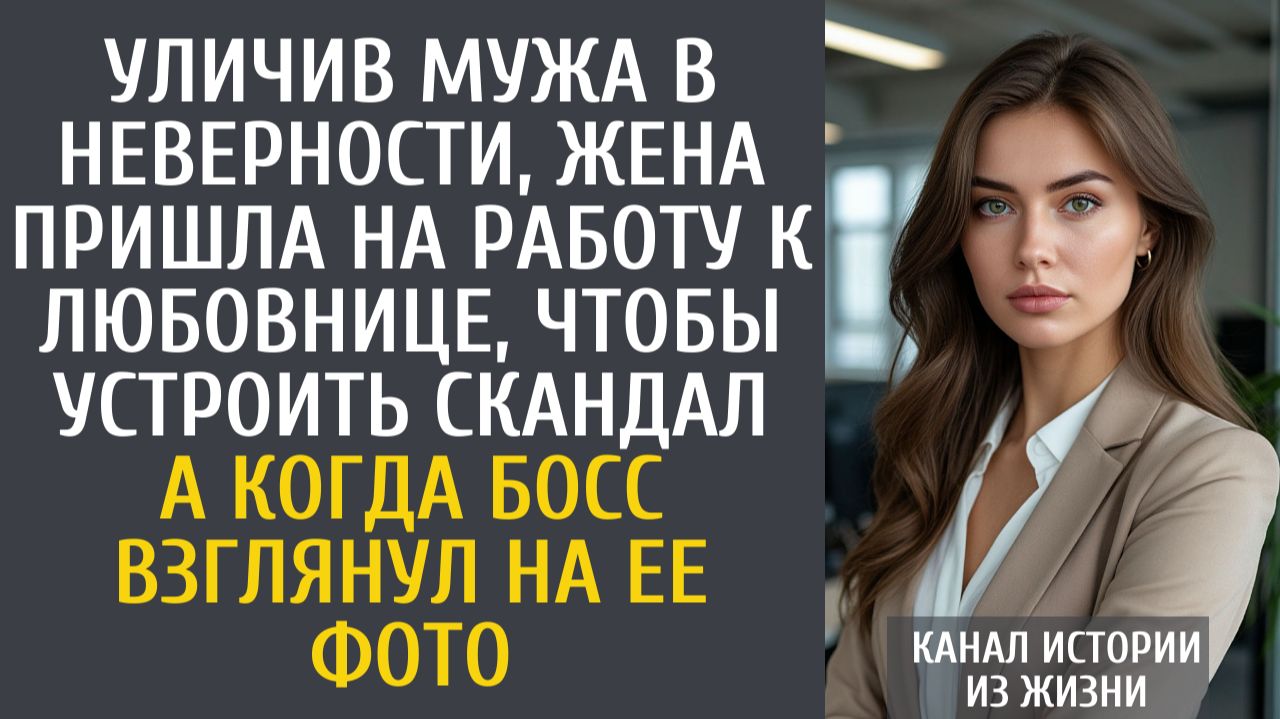 Истории из жизни Уличив мужа в неверности, жена пришла на работу к любовнице, чтобы устроить скандал