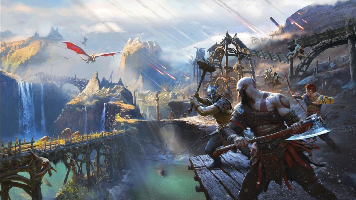 GOD Of WAR(1080P) - Поиск хранителя моста