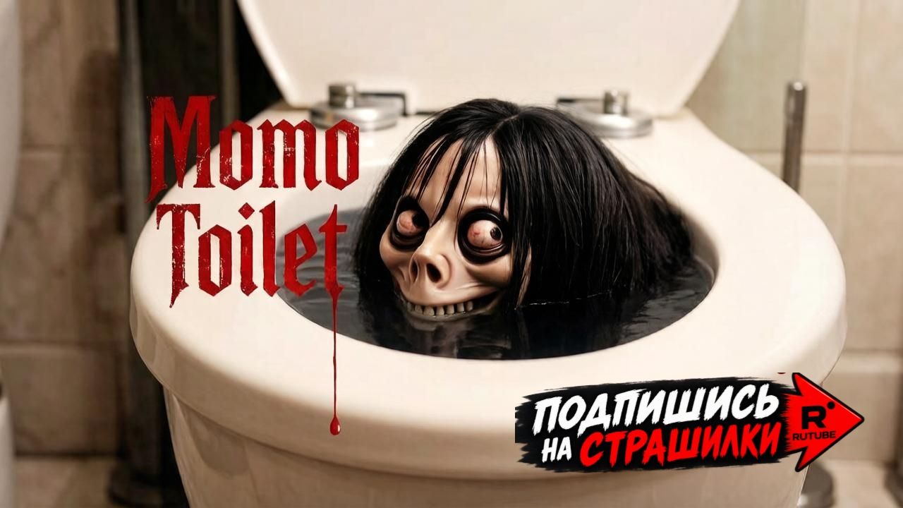 МОМО В ТУАЛЕТЕ. СТРАШИЛКИ МОМО.