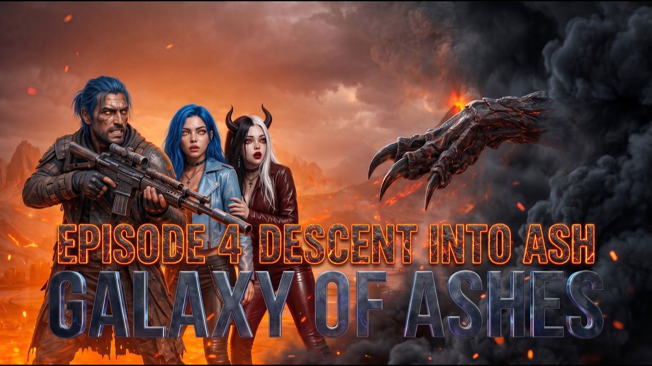 Galaxy Of Ashes | Episode 4: Descent Into Ash (Full Cinematic AI Film)