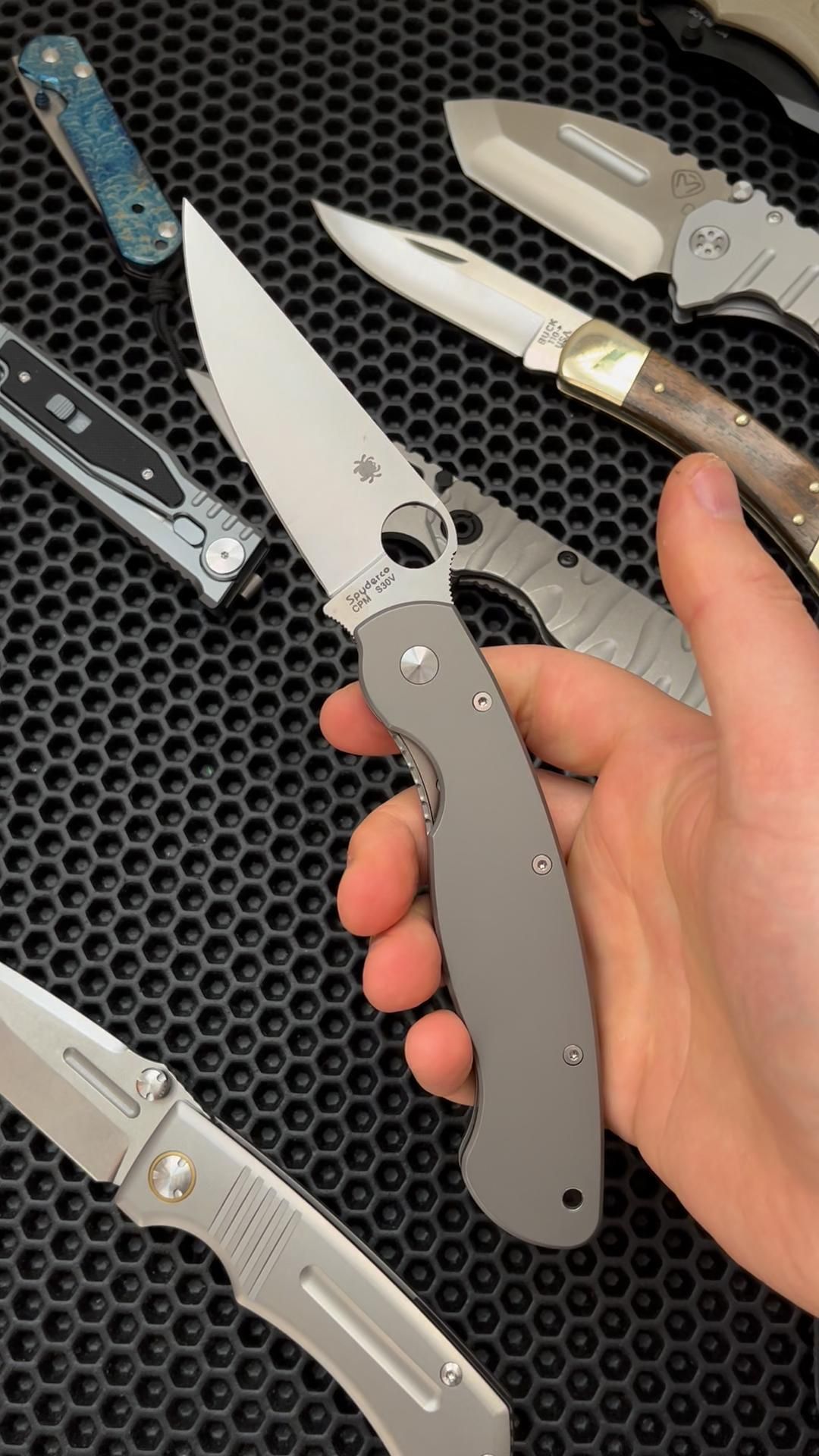Нож Spyderco Military Titanium C36TIP