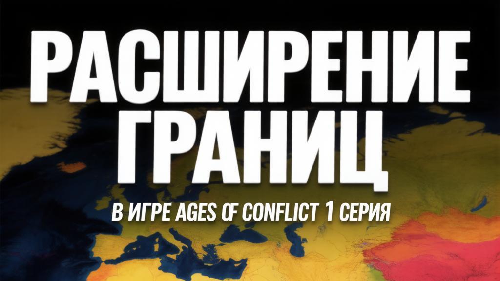 РАСШИРЕНИЕ ГРАНИЦ В Ages Of Conflict🔥 1 Серия▶️ #video