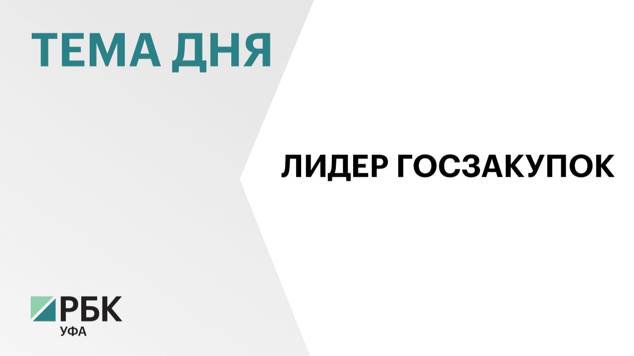 Башкортостан стал лидером рейтинга по качеству госзакупок