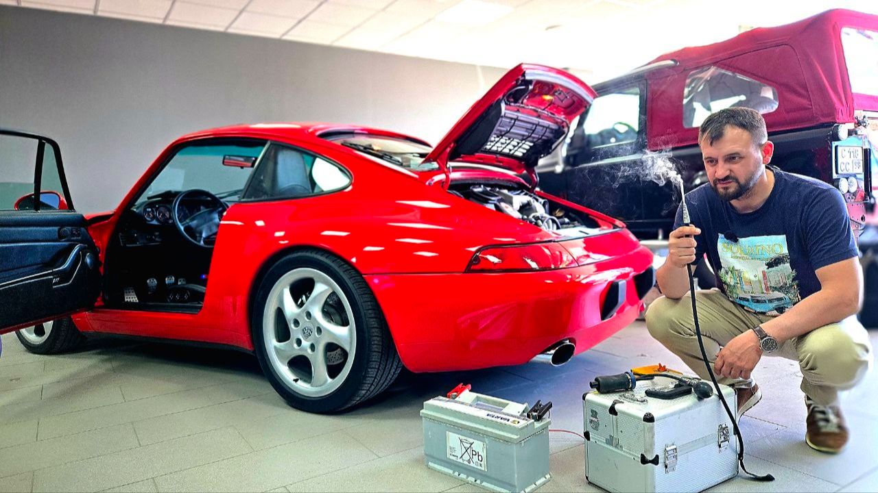 Из Кореи с любовью капиталка PORSCHE от Кеипоперов. У них ноже бардак!