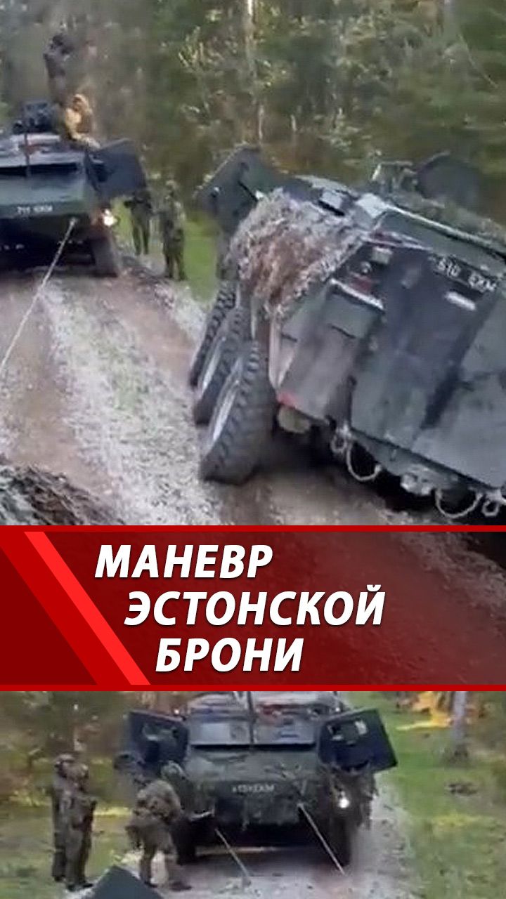 Армия Эстонии ЗАСТРЯЛА в лесу! Провал военных учений? 😱