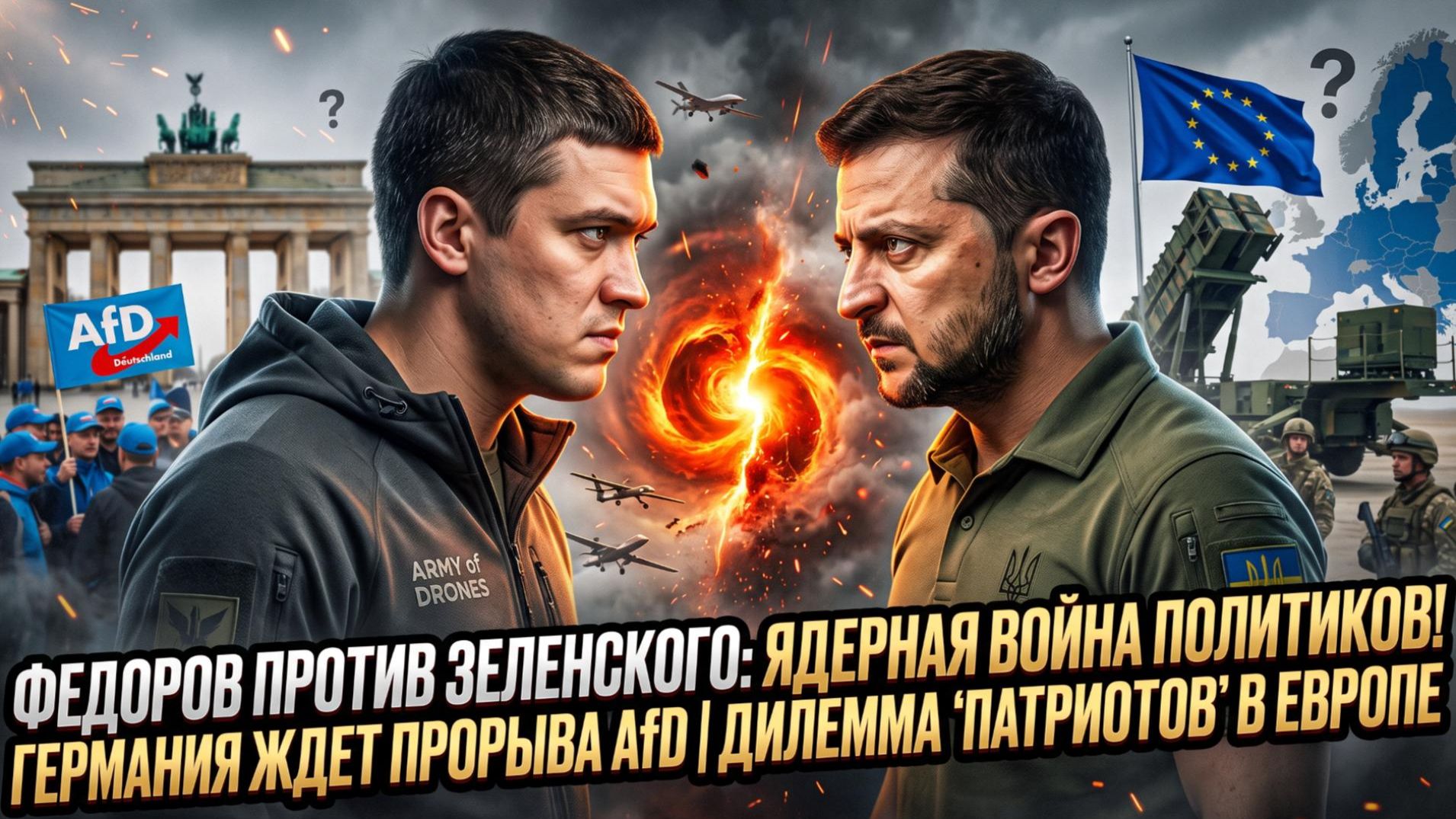 ☢️Себастиан Сас | Ядерный конфликт Федорова и Зеленского. ФРГ на грани краха из-за АдГ и Patriot