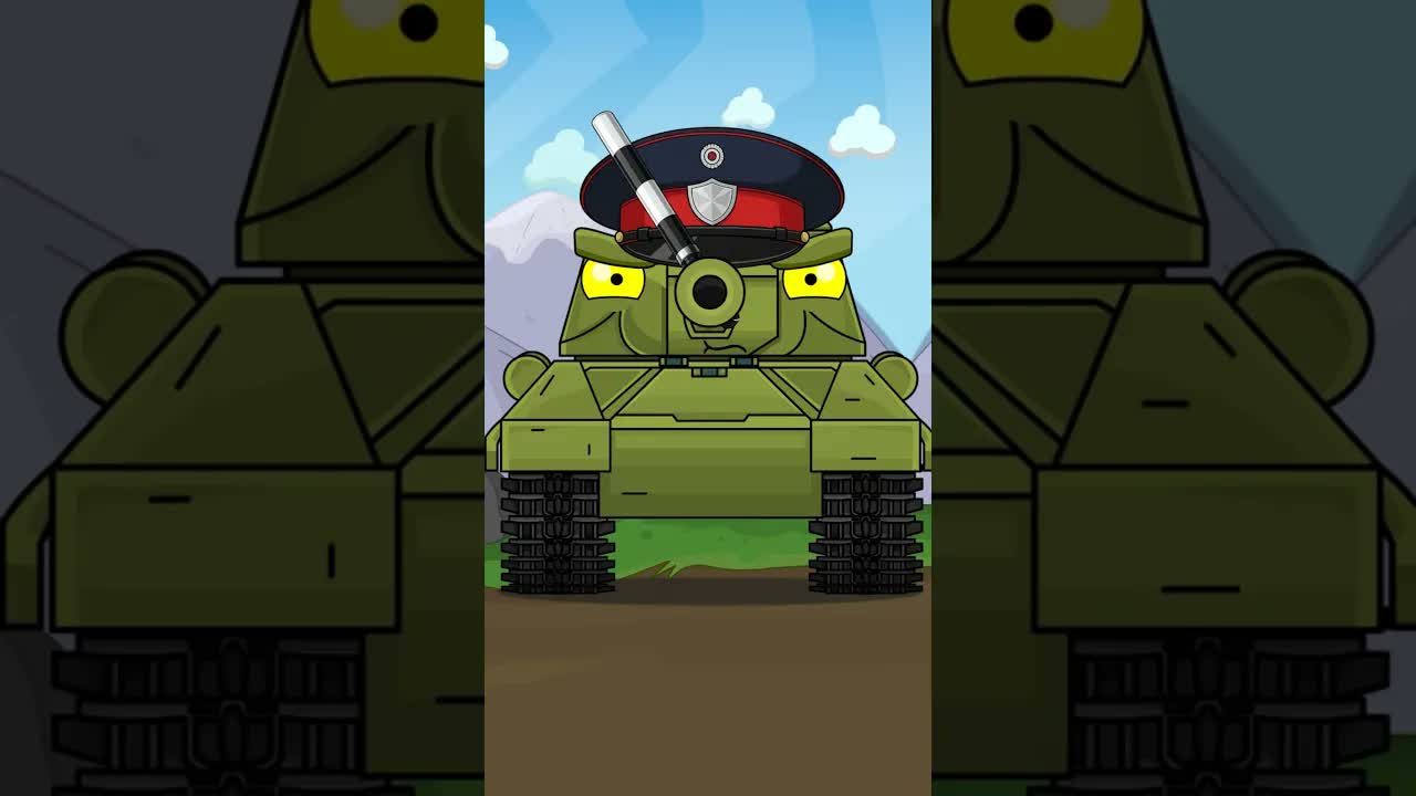 Самый быстрый танк #shorts #homeanimations #funny #мультик #tank
