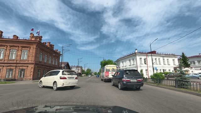 г. Минусинск, Красноярский край на машине 2026г.