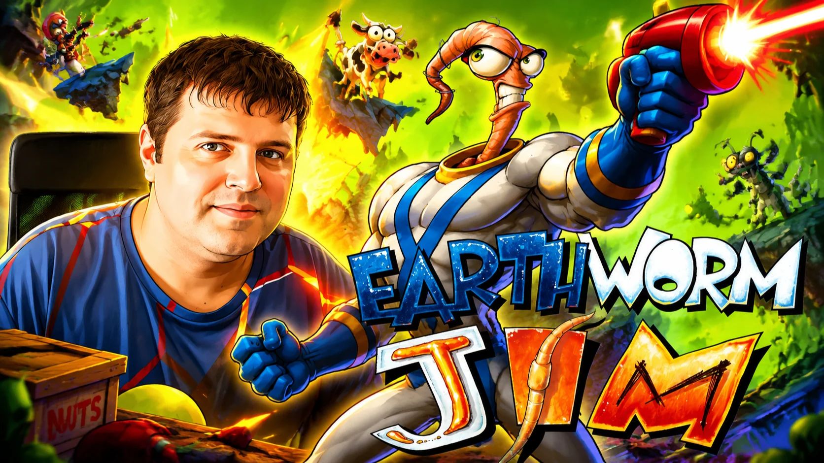 Червяк-супергерой: Earthworm Jim