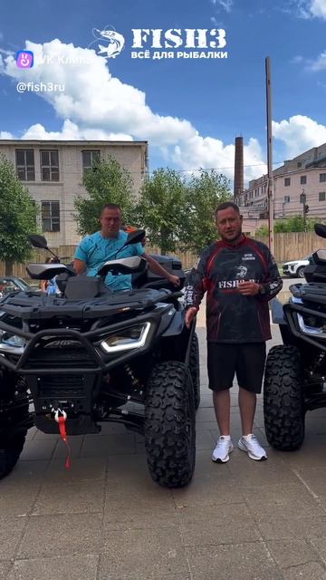 🔥Поздравляем Виктора и Николая с покупкой крутых квадроциклов Segway AT10 W