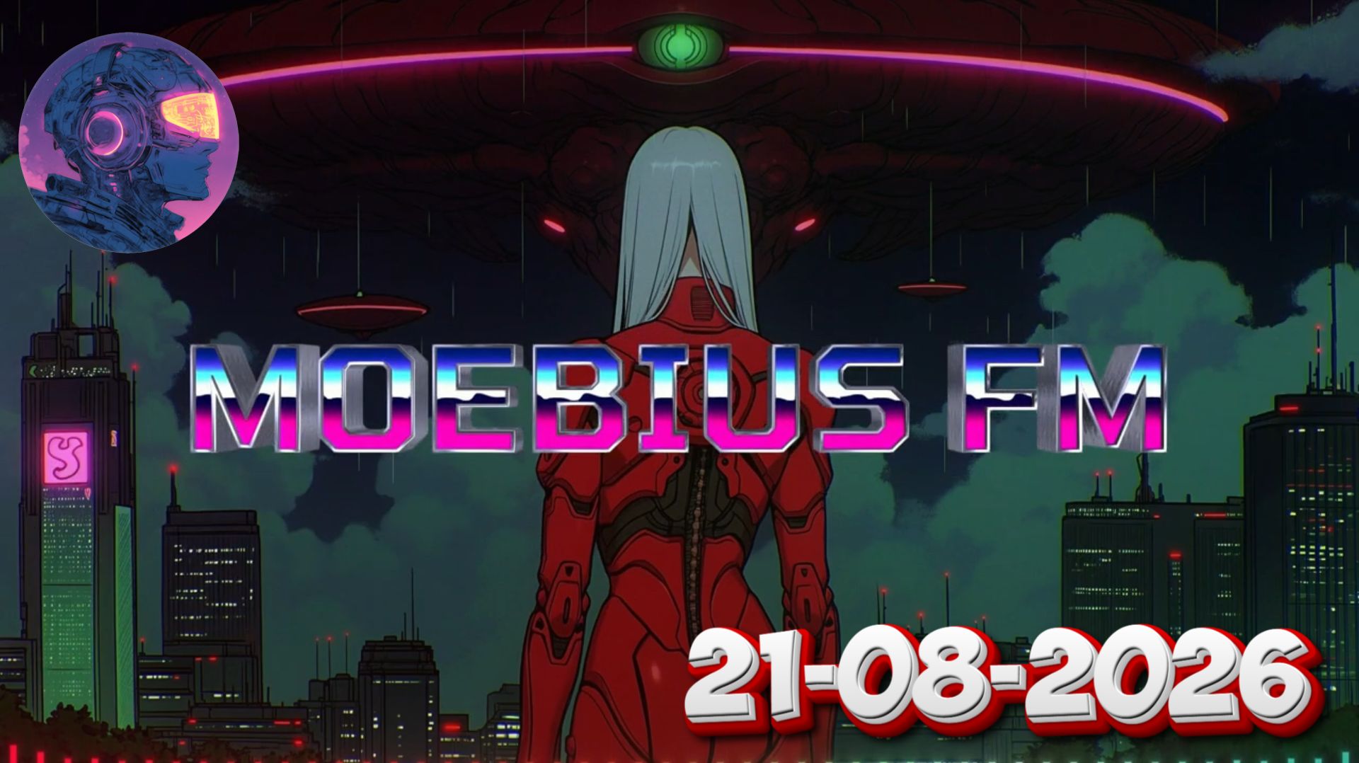 🎶2078 Action Over Anxiety🎛️Cyberpunk,Synthwave_M💿EBIUS FM_21-08-2026
