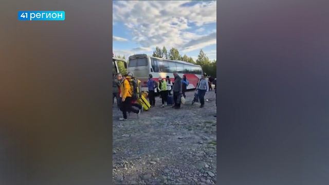 ТУРИСТОВ ЭВАКУИРОВАЛИ ИЗ РАЙОНА ВУЛКАНА ТОЛБАЧИК НА КАМЧАТКЕ • НОВОСТИ КАМЧАТКИ