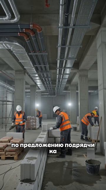 по устройству кладки и внутренней отделки подземной части корпусов 1 и 2 – 👷 требуется подрядчик!
