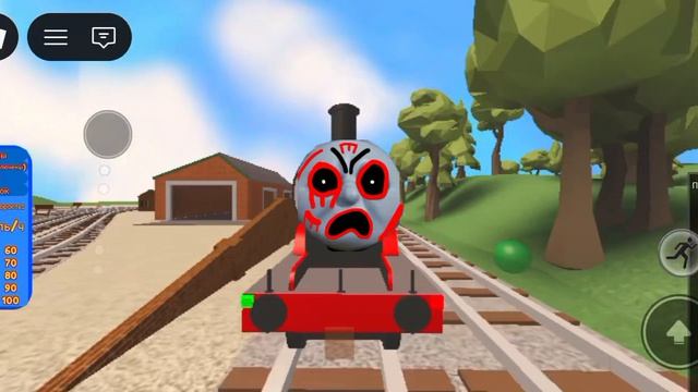 тест анимации Джеймса из Sodor And The Blood Moon(Read Description)