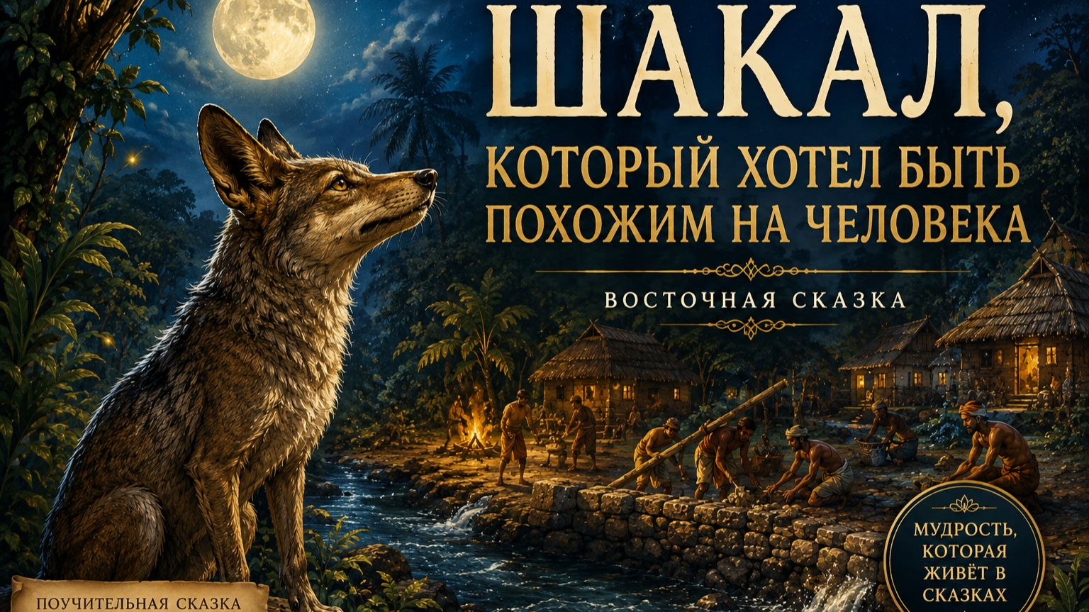 Шакал, который хотел быть похожим на человека