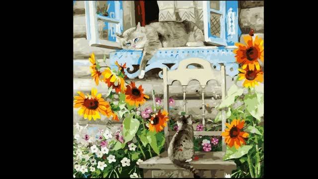 Подсолнухи-спутники солнца... Максим Гольбрайхт.
