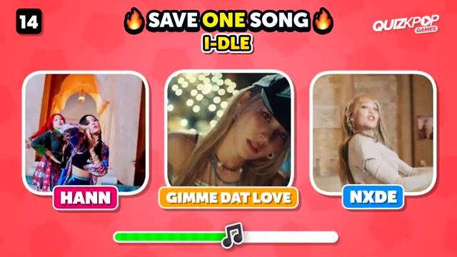 Kpop Quiz Save One Song