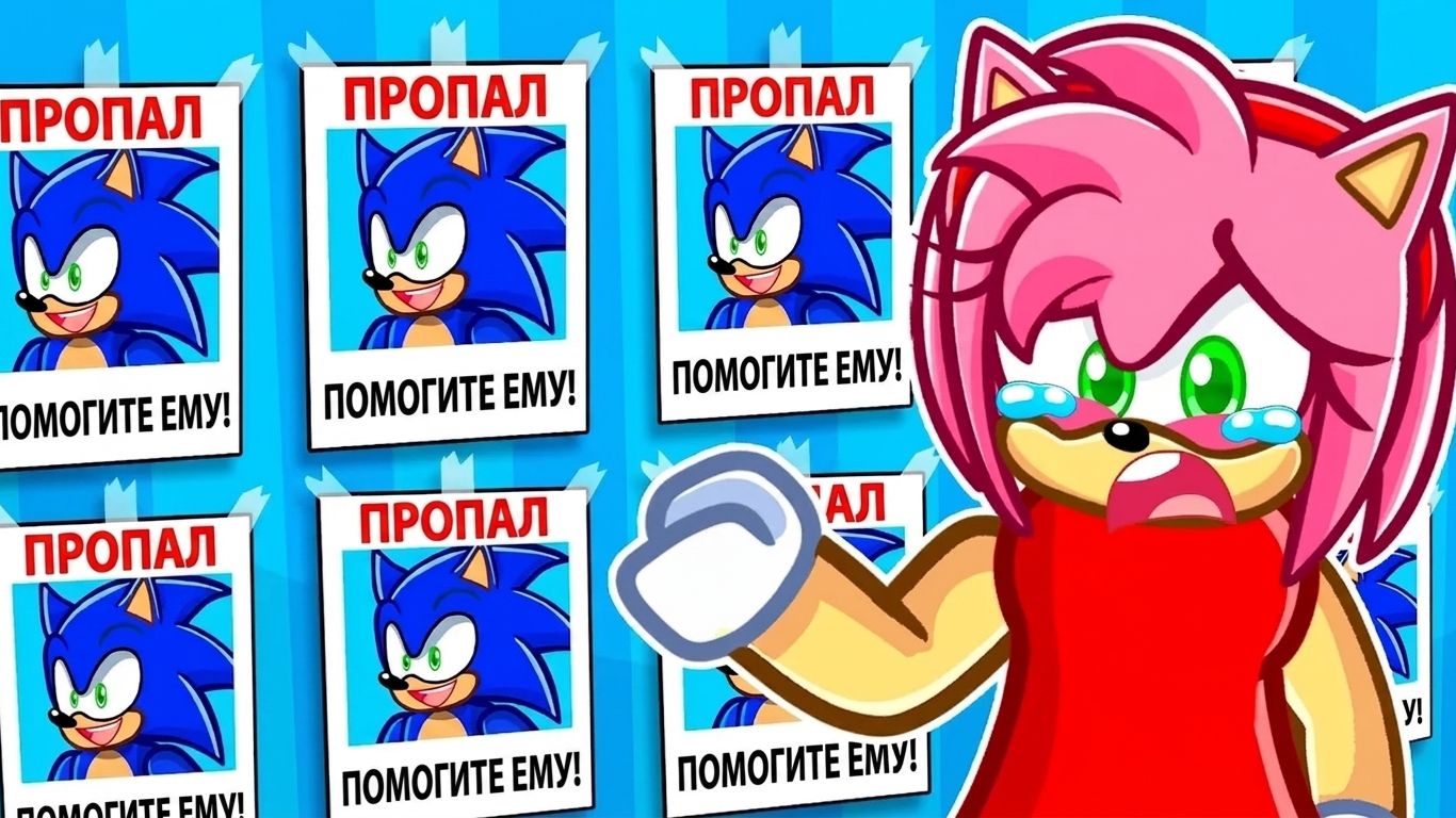 Соник УБЕЖАЛ из дома!