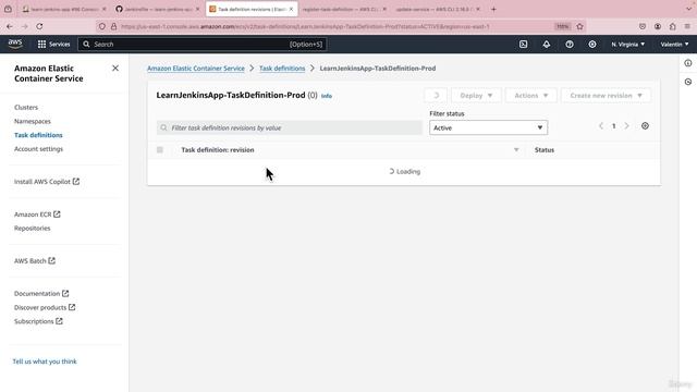 104 - Updating The Service Using AWS CLI