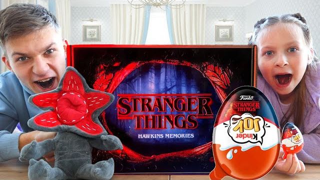 Stranger Things БОКС 🎁 Что внутри? Эмма и Тима открывают подарки Очень Странные Дела