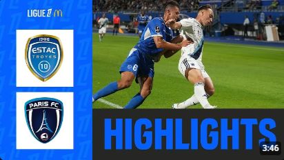 Труа — ФК Париж 0:0 | Обзор Ligue 1