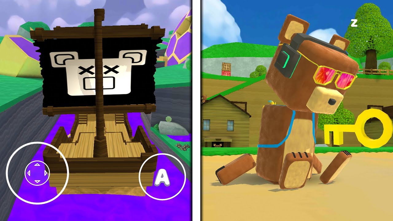 Новое ОБНОВЛЕНИЕ PIRATE SHIP 11.1 — прохождение Super Bear Adventure.