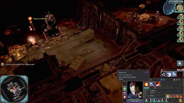 WH40K DoW2 Retribution Прохождение кампании за Эльдаров Часть 11. Access Point Primus