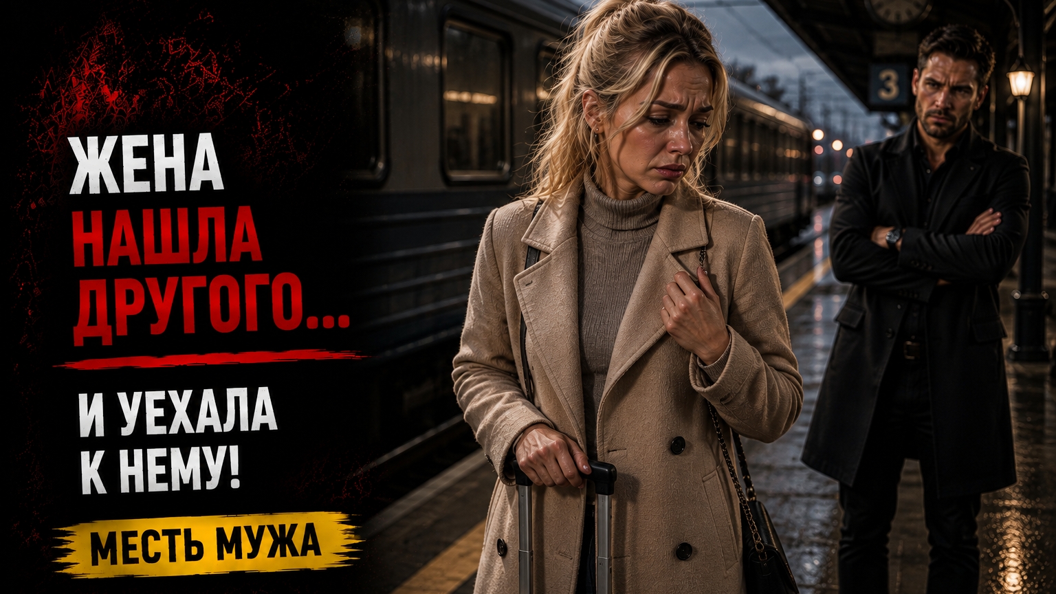 ЖЕНА НАШЛА ДРУГОГО И УЕХАЛА  К НЕМУ...... МЕСТЬ МУЖА