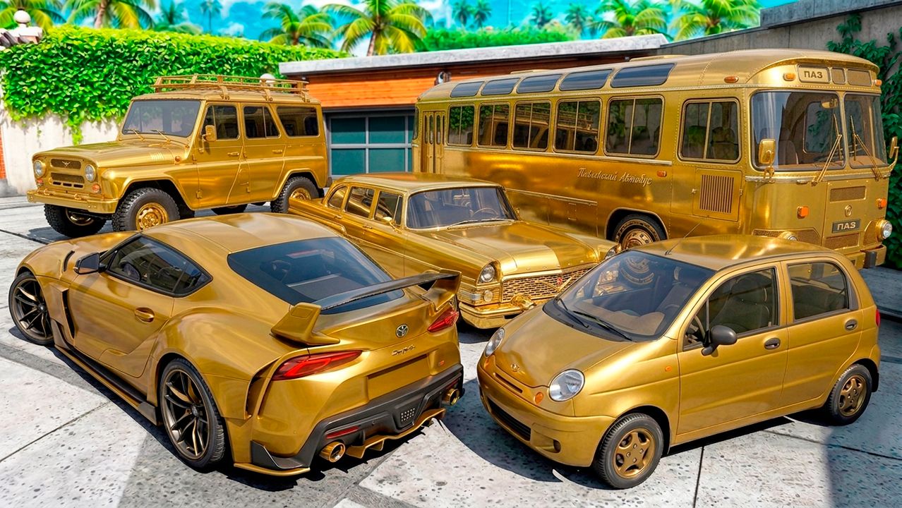 Угнал кучу золотых чит тачек у мажора в GTA 5! Битва воров в ГТА 5 Онлайн!