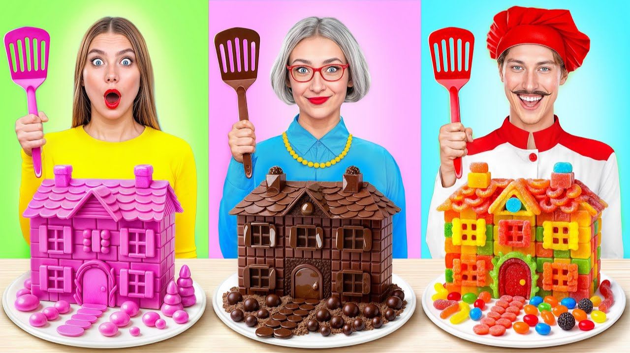 Кулинарный Челлендж_ Я против Бабушки _ Вкусные Кулинарные Хитрости