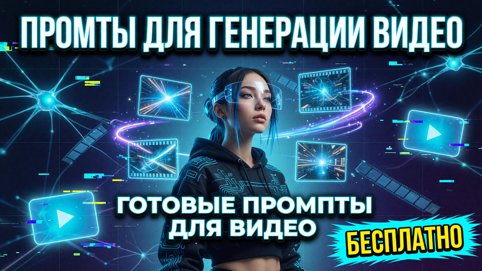 Промты для генерации видео в нейросети: Готовые промпты для видео ИИ