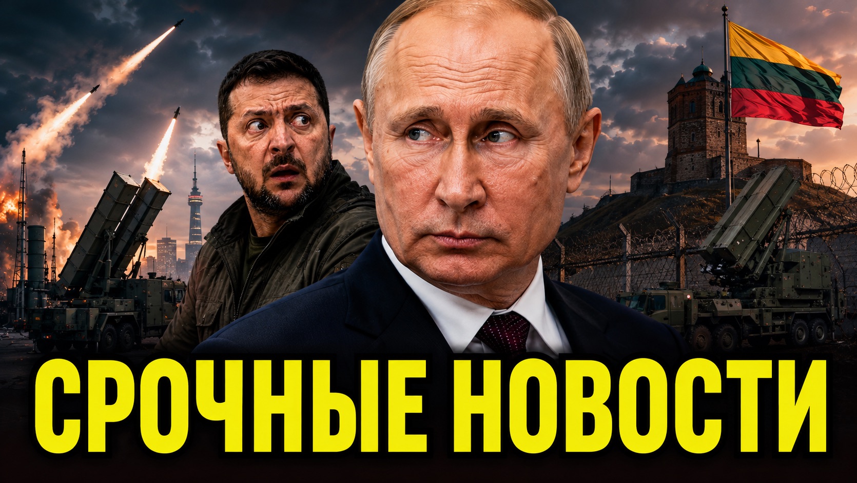 ⚡️ Москва резко ответила Зеленскому // Литва срочно разворачивает NASAMS у столицы