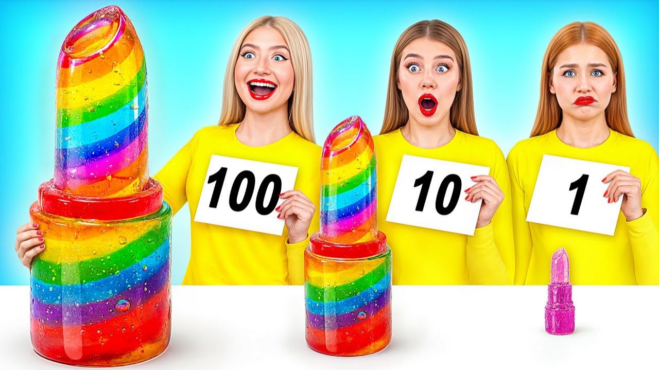 100 Слоев Еды Челлендж _ Удивительные Кухонные Рецепты
