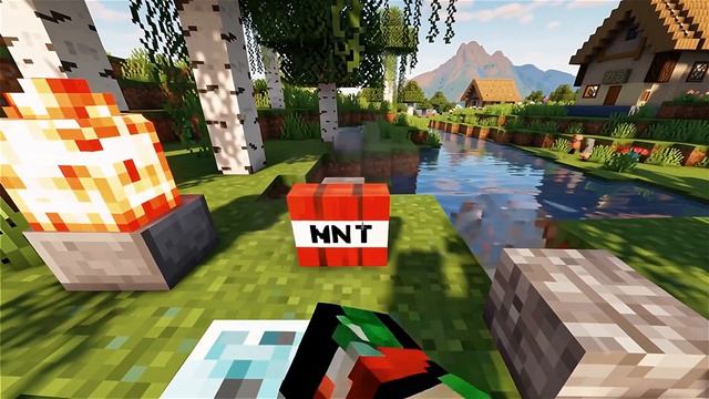 Minecraft Shorts огонь и анархия
