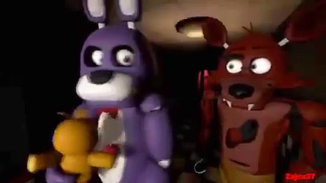 Sfm FNaF Bonnie X Toy Chica Zajcu37 Reupload.