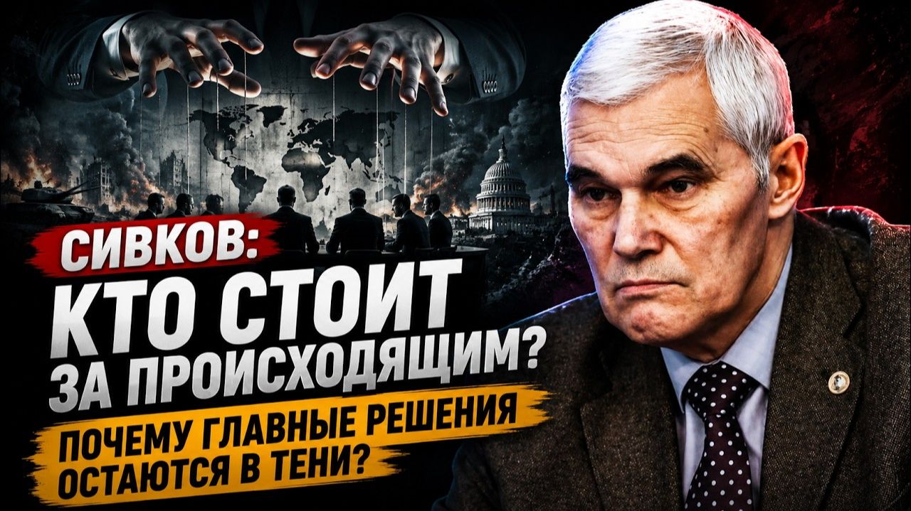 Сивков Кто стоит за происходящим Почему главные решения остаются в тени