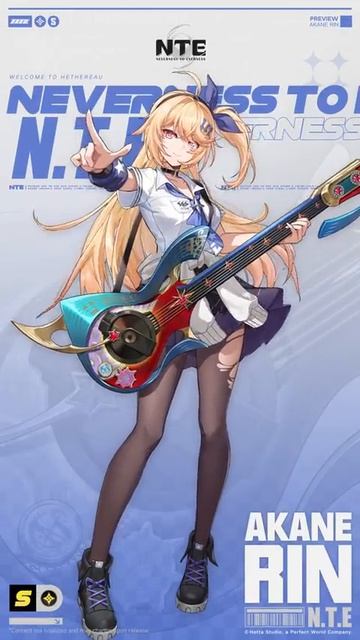 NTE (Neverness To Everness) 1.4 Akane Rin: анонс нового персонажа