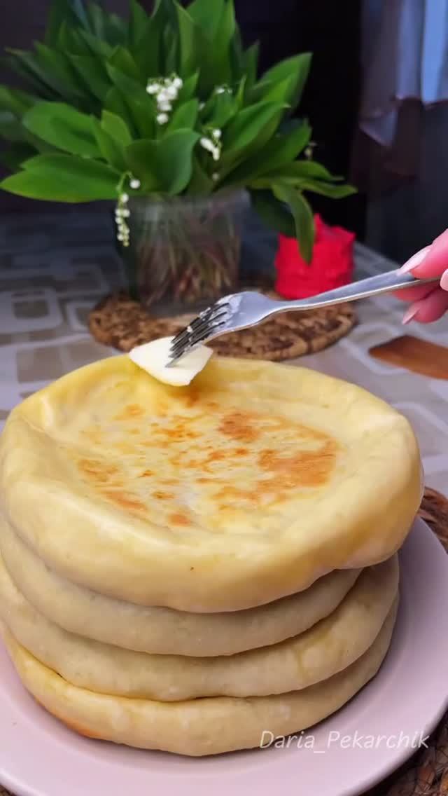Хачапури на сковороде.