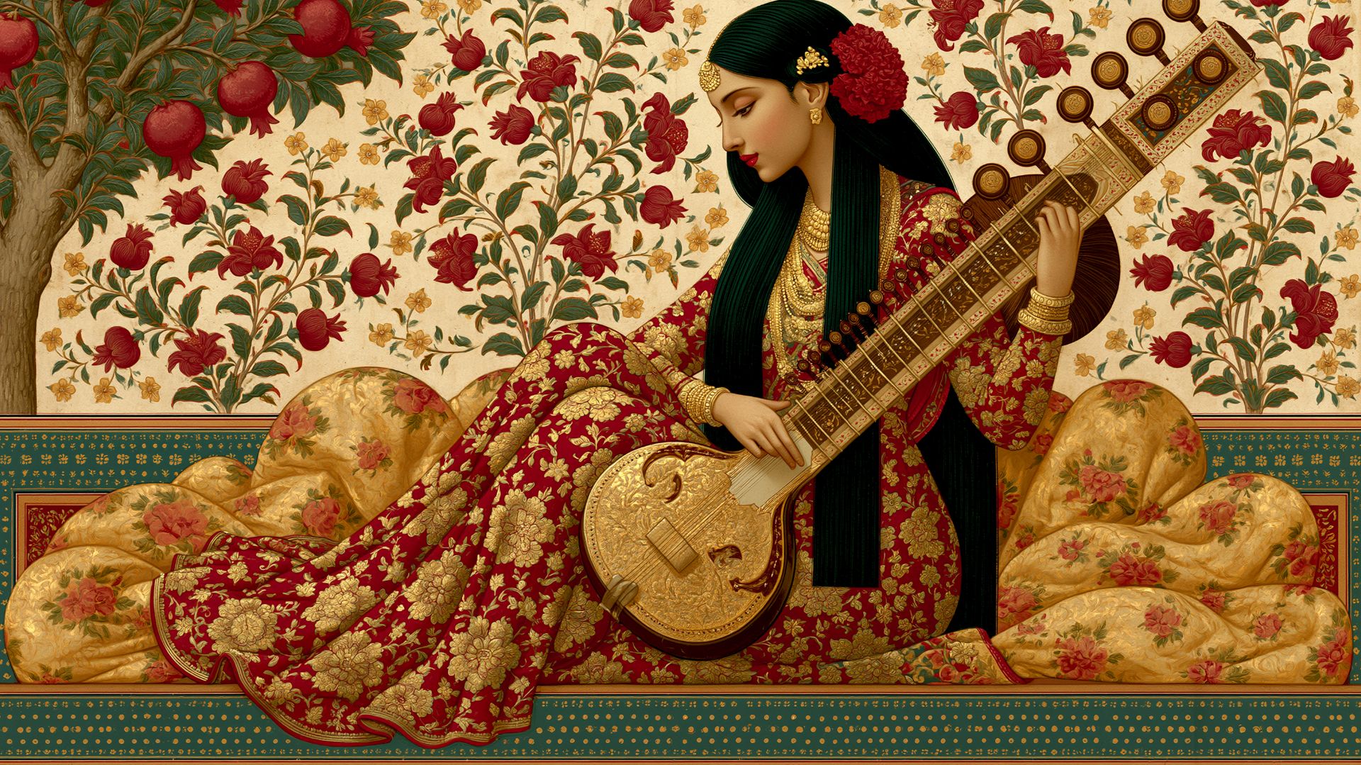 Sitar For Dopamine Reset  Escape The Noise, Reclaim Your Focus
