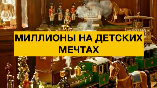 Миллионы на детских мечтах.