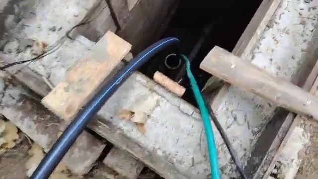 Примитивный Air-лифт для прочистки скважины от песка
