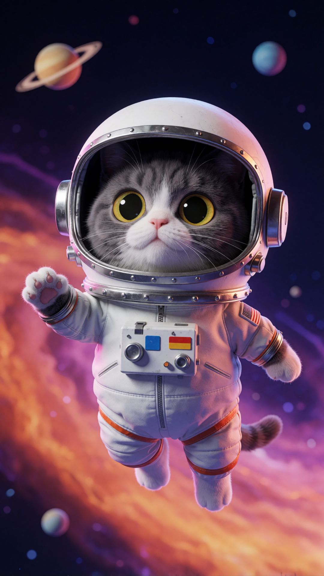кот космонавт