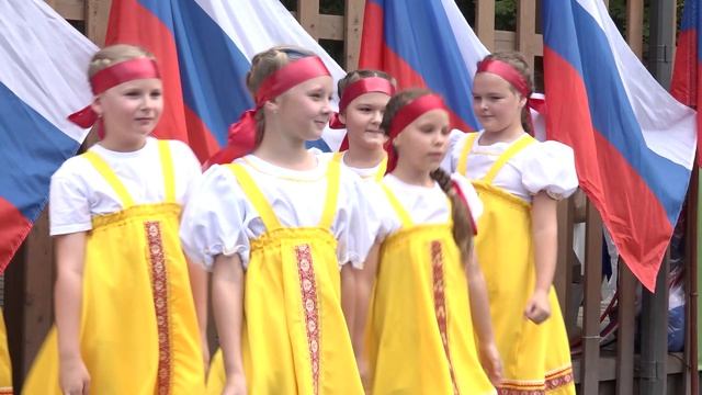 В Пушкинском отметили День Государственного флага