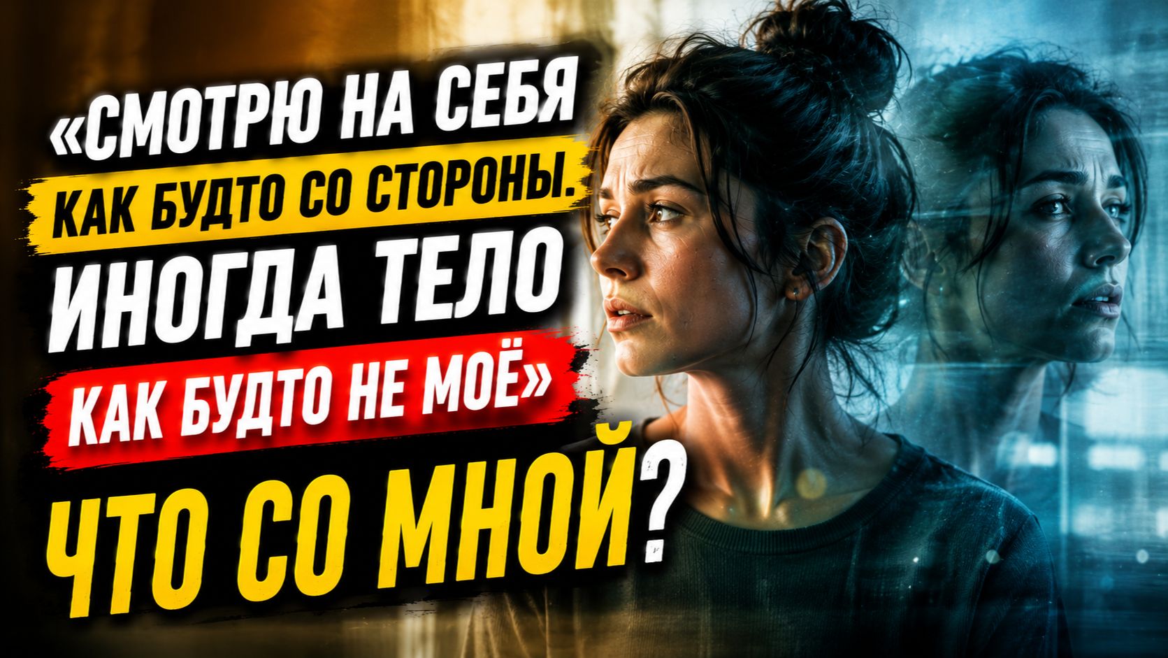 «Смотрю на себя как будто со стороны. Иногда тело как будто не моё» Что со мной?