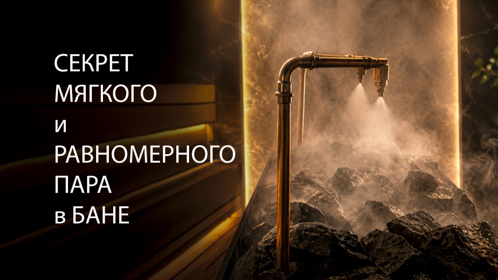 Увлажнение парилки с помощью форсунок