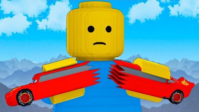 ДЛИННЫЕ МАШИНЫ против LEGO в Teardown