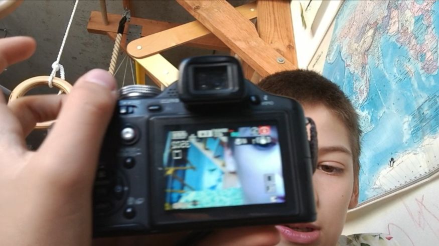 Обзор на большой фотоаппарат!!