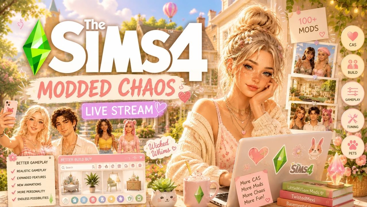 Жена строит нам квартиру в The Sims 4!